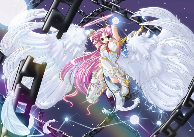 Tranhto24h: ảnh anime thiên thần chiến đấu, 800x566px