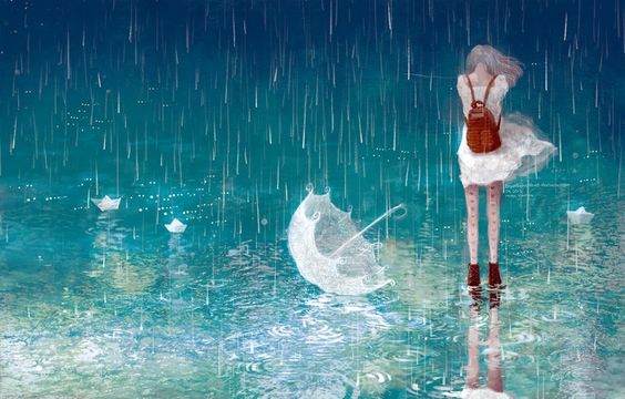 Tranhto24h: Hình ảnh thất tình cô đơn và khóc một mình dưới mưa đẹp chất nhất , 564x360px