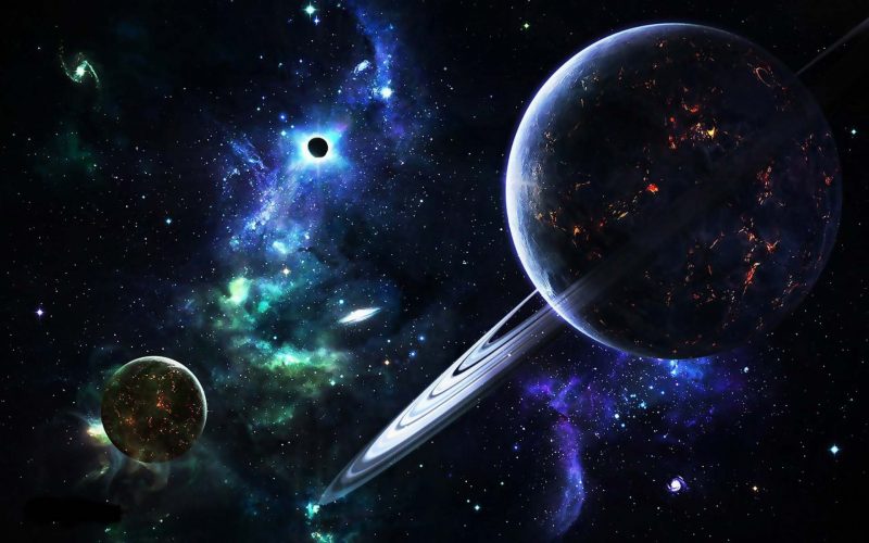Tranhto24h: background vũ trụ các hành tinh lạ, 800x500px