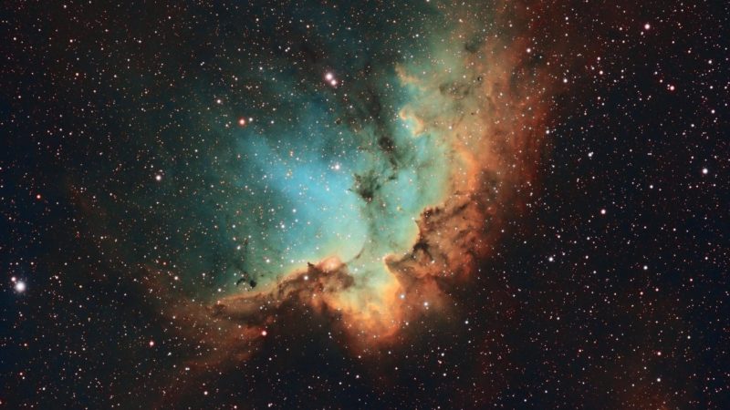 Tranhto24h: background vũ trụ đầy sao, 800x450px