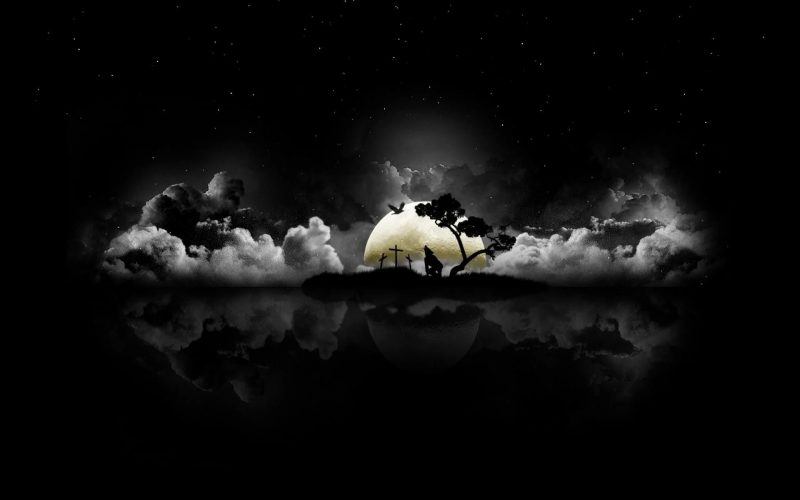 Tranhto24h: background black background đen trăng sáng, 800x500px