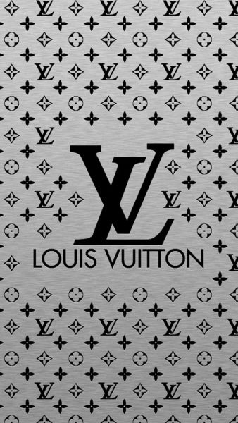 Tranhto24h: Hình nền Louis Vuitton nền xám, 338x600px