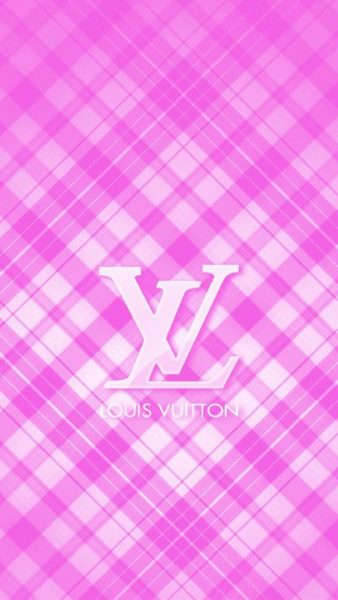 Tranhto24h: Hình nền Louis Vuitton kẻ caro, 338x600px