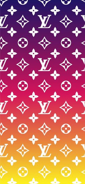 Tranhto24h: Hình nền Louis Vuitton loang màu, 277x600px