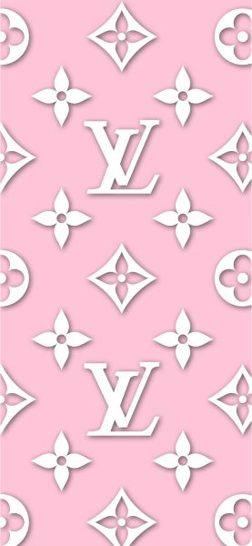 Tranhto24h: Hình nền Louis Vuitton nền hồng, 277x600px