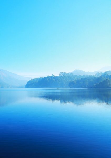 Tranhto24h: hình nền samsung hồ xanh, 422x600px