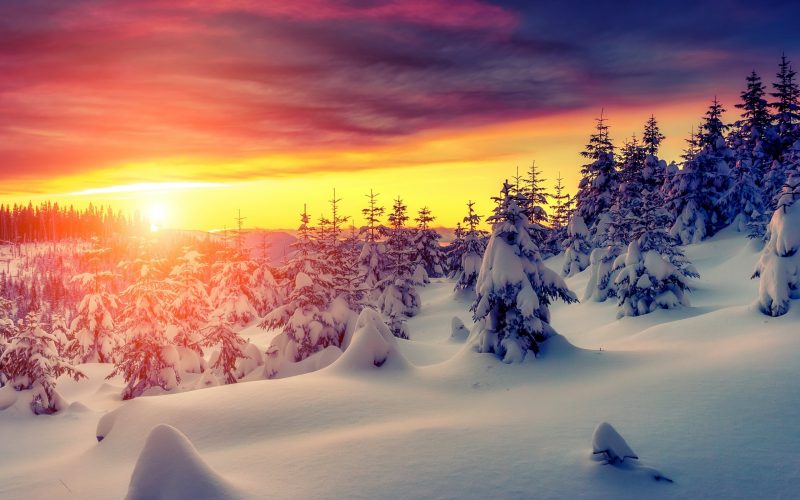 Tranhto24h: Background phong cảnh mùa đông đẹp, 800x500px