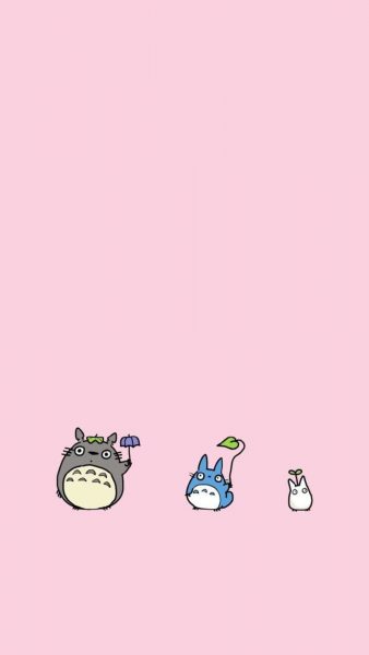 Tranhto24h: Hình nền Totoro dễ thương nhất, 338x600px