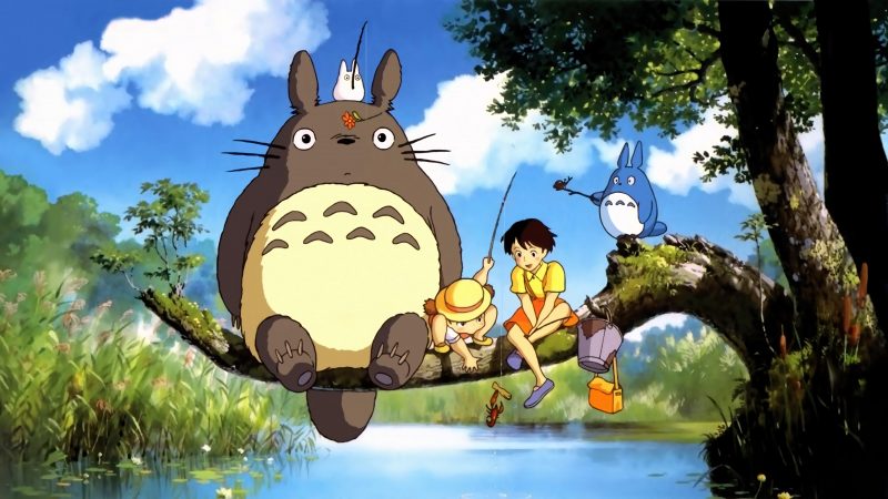 Tranhto24h: Hình nền Totoro cute cho máy tính, 800x450px