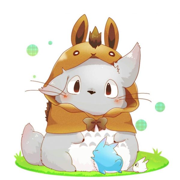 Tranhto24h: Ảnh Totoro cute, 600x600px