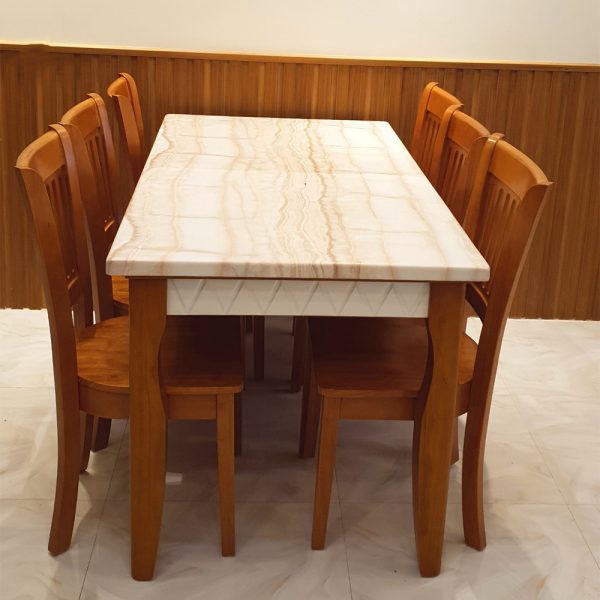 Tranhto24h: Mẫu bàn ăn 6 ghế đẹp, 600x600px