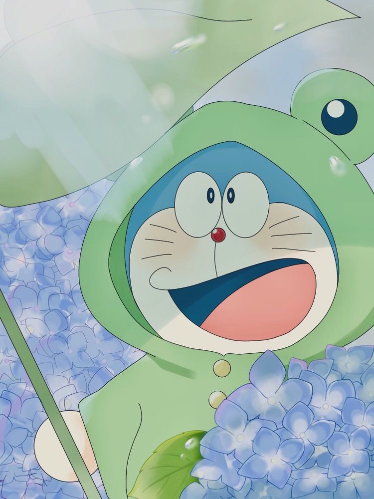 Tranhto24h: ảnh Doraemon Cute Nhất (11), 750x1000px