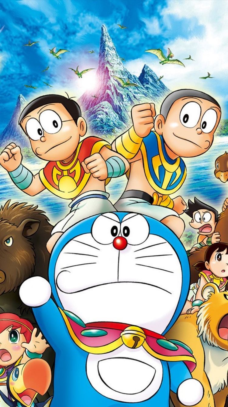 Tranhto24h: ảnh Doraemon Cute Nhất (27), 750x1334px