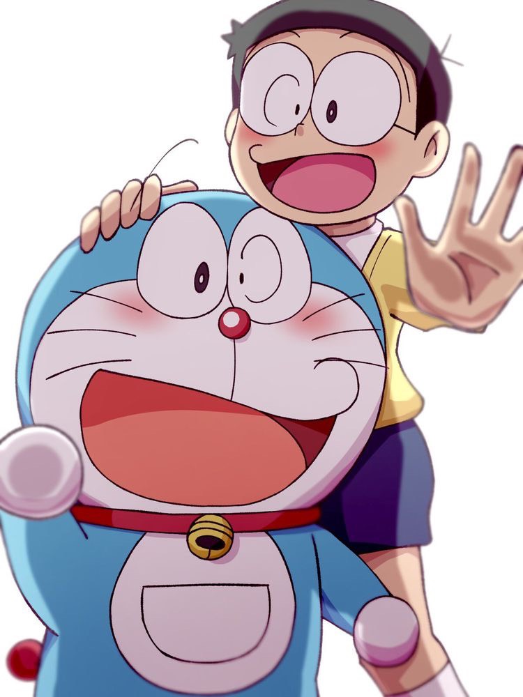 Tranhto24h: ảnh Doraemon Cute Nhất (8), 750x1000px