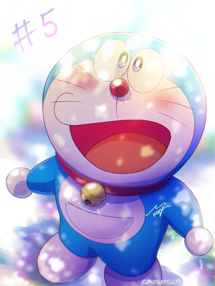 Tranhto24h: ảnh Doraemon Cute Nhất (31), 750x1000px