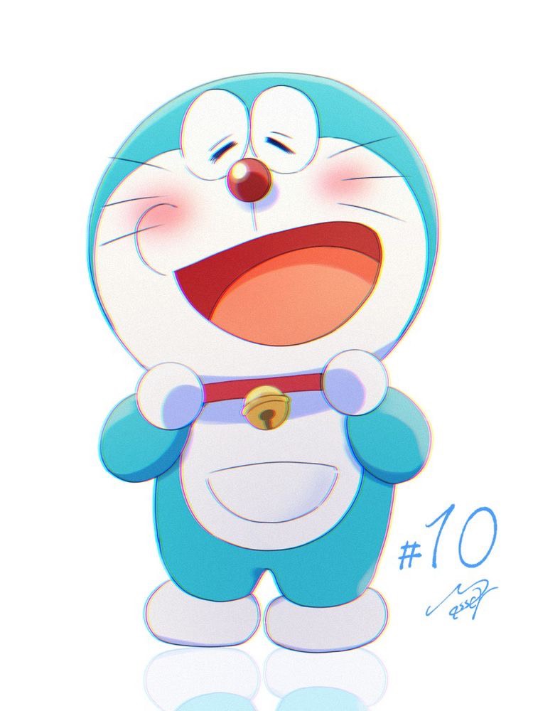 Tranhto24h: ảnh Doraemon Cute Nhất (7), 750x1000px