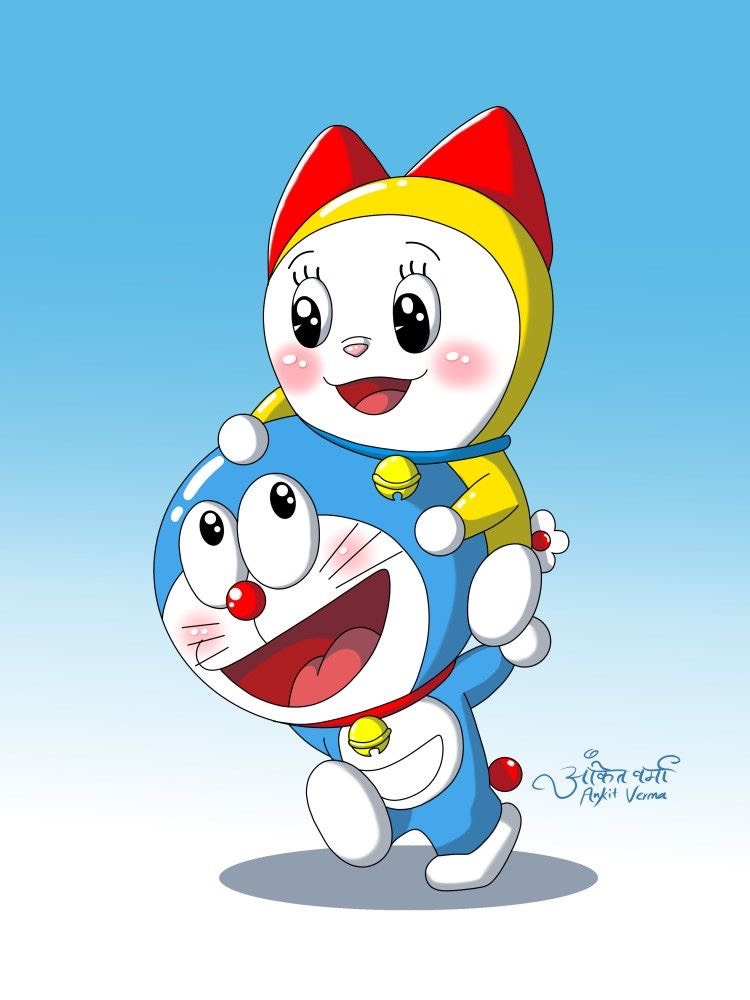 Tranhto24h: ảnh Doraemon Cute Nhất (24), 750x1000px