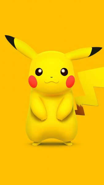 Tranhto24h: Hình nền hoạt hình về Pikachu dễ thương, 338x600px