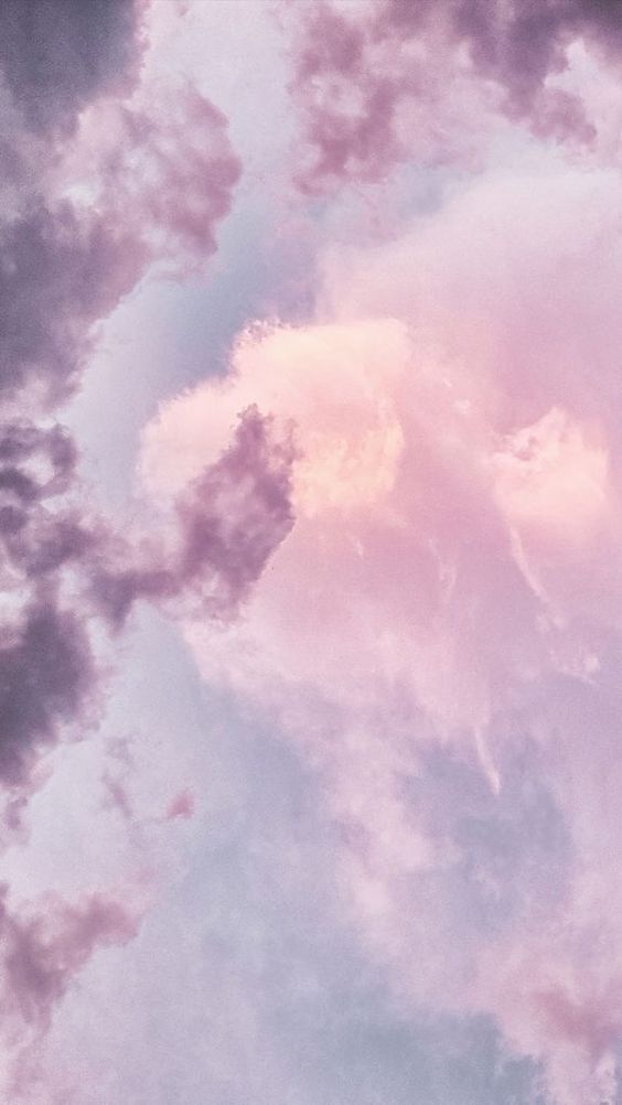Tranhto24h: Hình nền mây màu hồng, 564x1002px