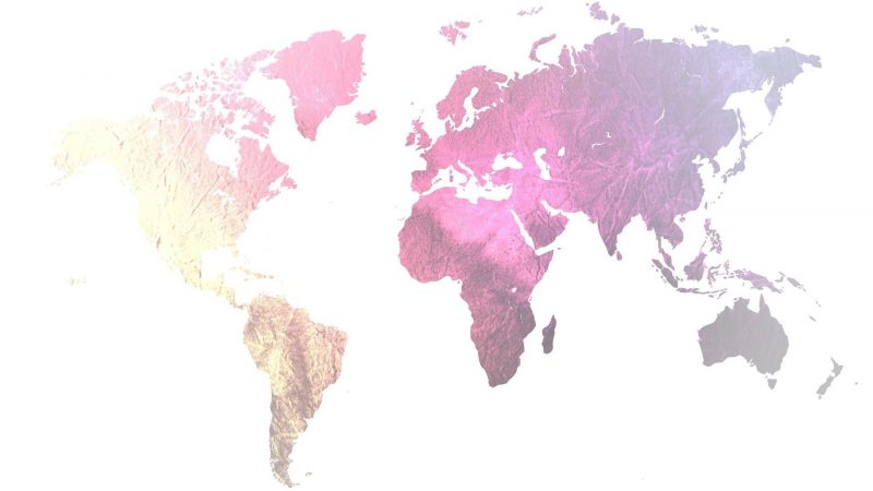 Tranhto24h: Hình nền Macbook bản đồ thế giới, 800x450px