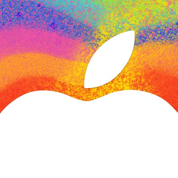 Tranhto24h: Hình nền iPad Mini trái táo, 600x600px