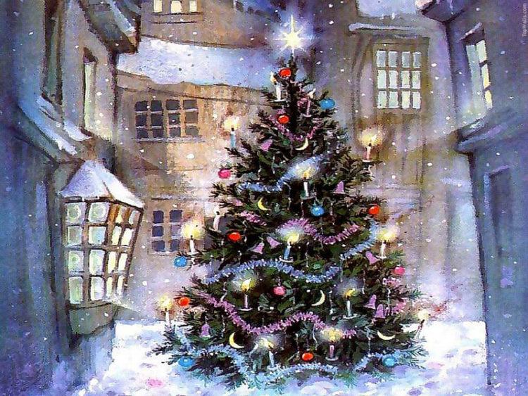Tuyển tập hình ảnh cây thông Noel đẹp nhất – Ý nghĩa của những cây thông Noel