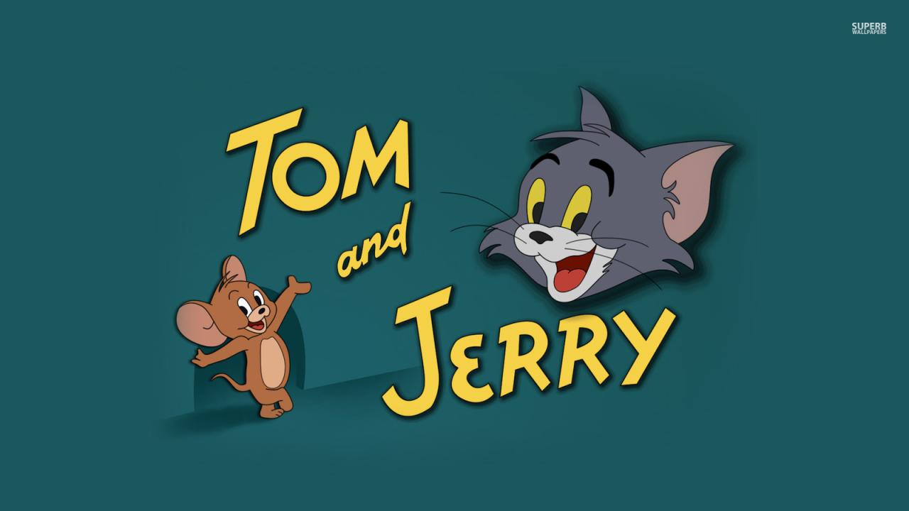 Top 40 hình nền mèo Tom và chuột Jerry đẹp nhất