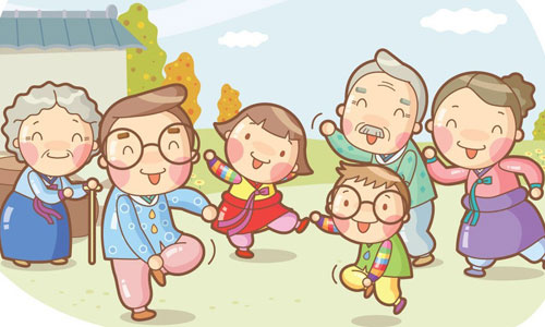 17 Hình ảnh gia đình hạnh phúc hoạt hình dễ thương