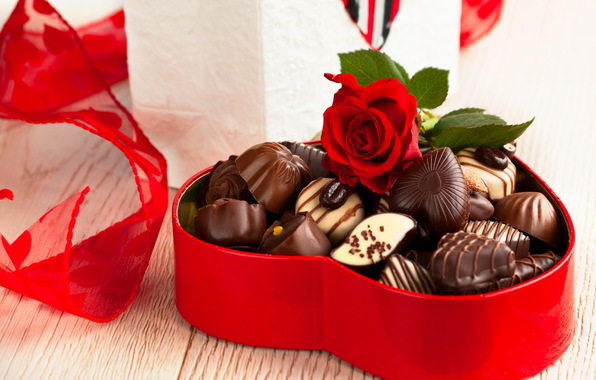 Những hình ảnh đẹp của kẹo socola trong ngày lễ valentine và 8-3