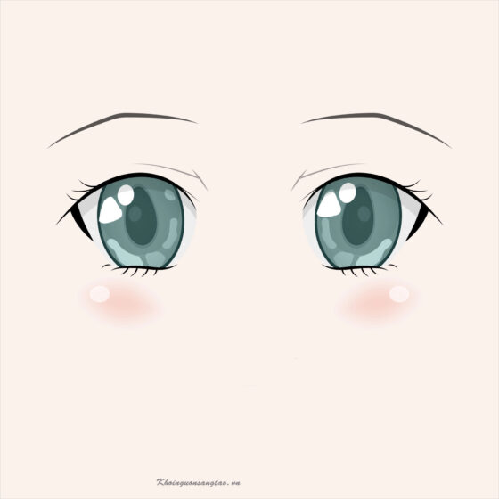 Tranhto24h: Cách vẽ mắt anime hình vẽ mắt anime, 560x560px