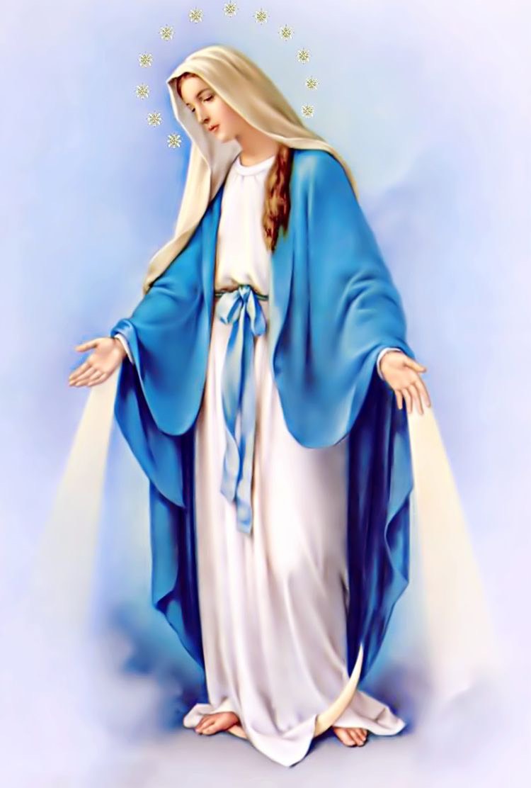 Kho 100 hình ảnh Đức Mẹ Maria hiền từ, cao quý nhất 750x1112 px