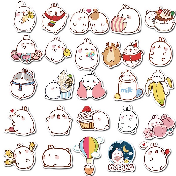 Tranhto24h: Tuyển tập 50 hình vẽ sticker cute dễ thương nhất, 600x600px